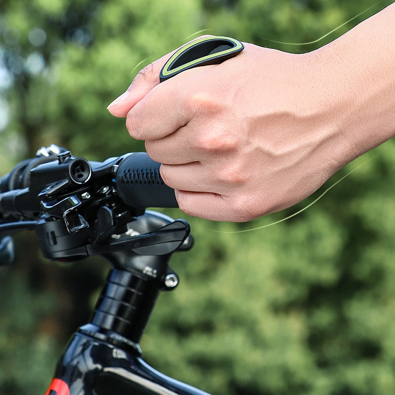 Unisex ergonomic bicycle grips for enhanced comfort and control during cycling.