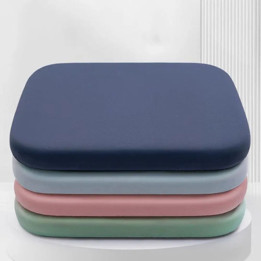 Home accessory: ergonomic seat cushion for sofa or dining chair, offering comfort & posture support.