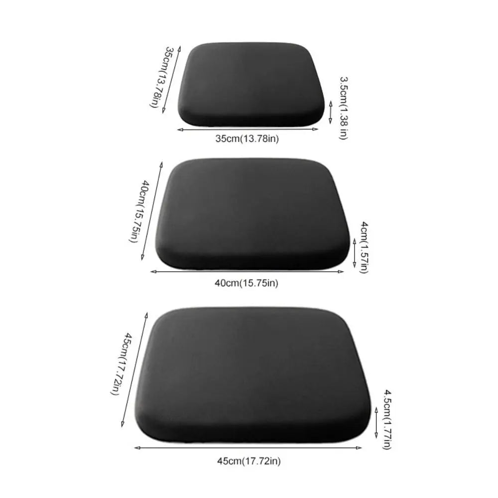 Ergonomic office chair cushion for long hours, providing posture support & back pain relief.