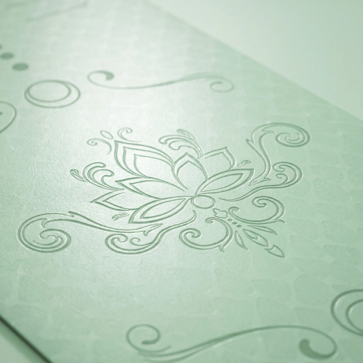 Durable, thick exercise mat for intense home workouts. Non-slip surface ensures stability during yoga, Pilates & fitness.