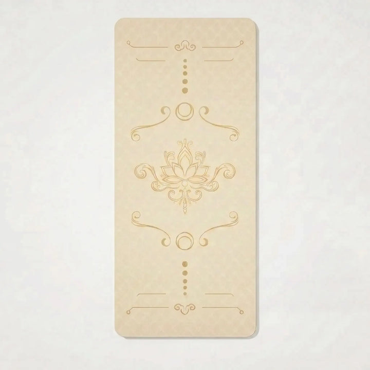 High-performance extra-wide exercise mat for home fitness. Non-slip, thick design ideal for yoga, Pilates & activewear.