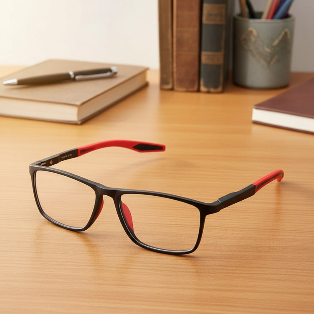 Unisex featherlight reading glasses for men & women, offering comfortable near vision & sharp up-close focus.
