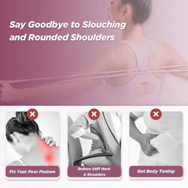 Flexible Figure 8 resistance band for targeted body shaping, muscle toning, and effective workout at home.