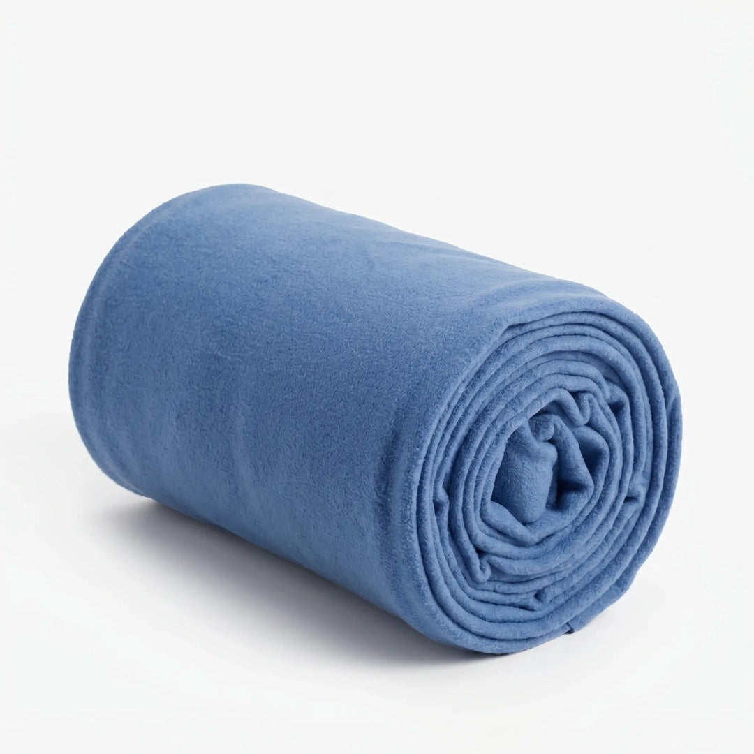 Lightweight & portable fleece envelope sleeping bag for hiking, camping & travel. Warm outdoor gear.