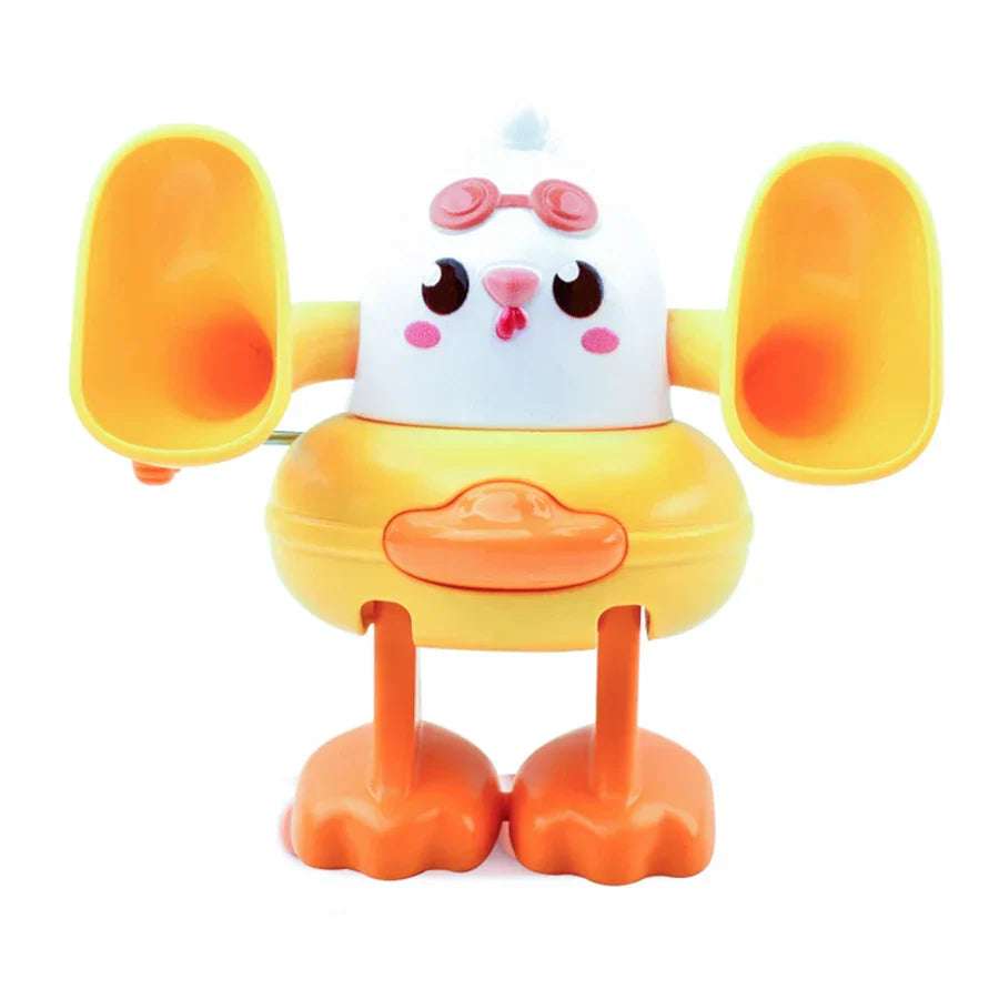 Children's educational animal toy, flipping action for sensory stimulation