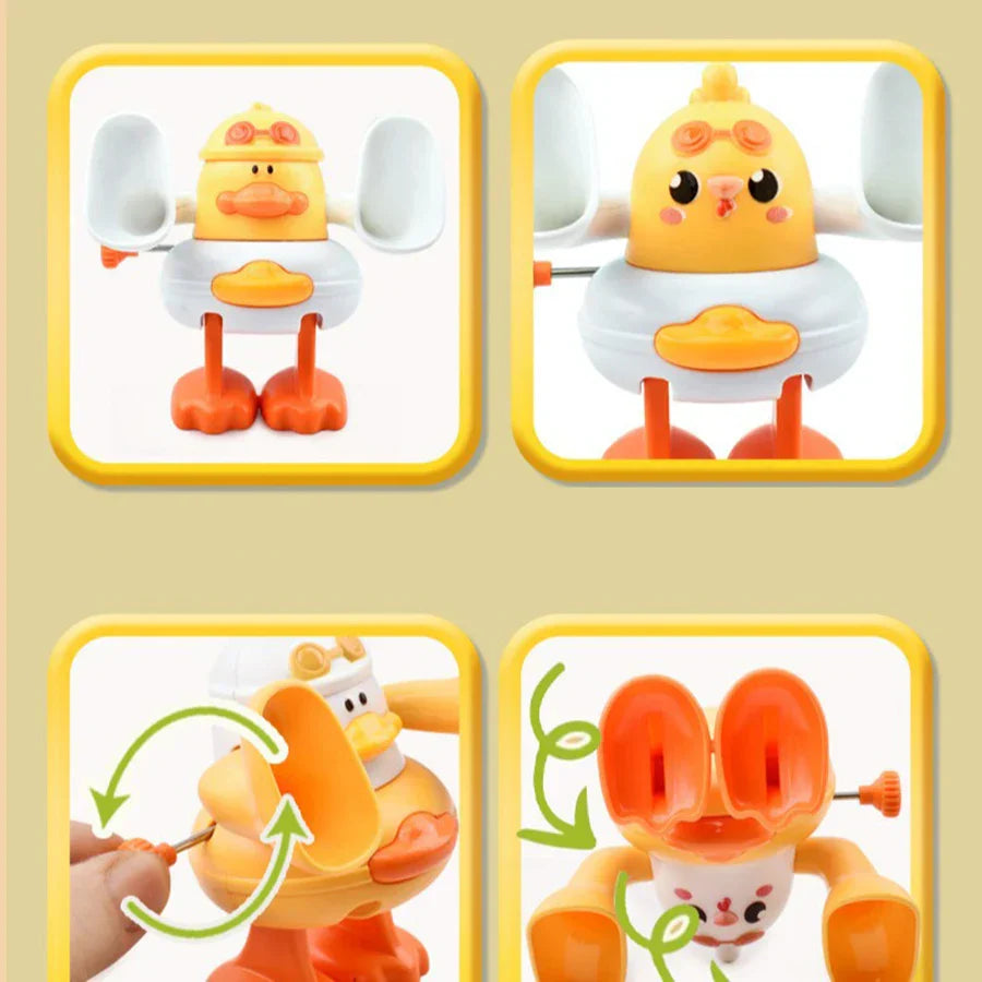 Activity toy for kids, cute animal design promoting sensory exploration