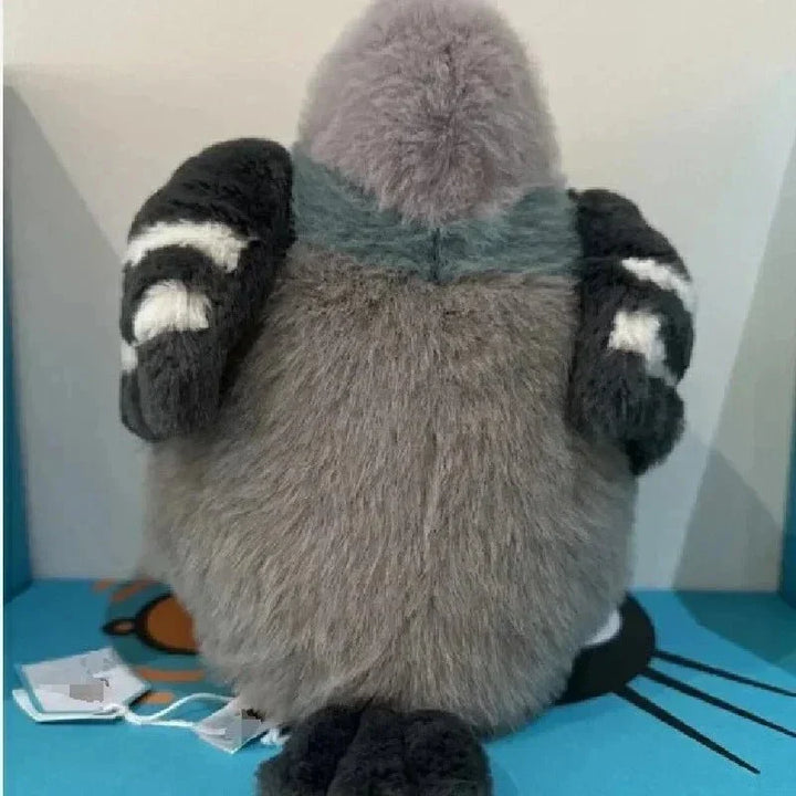 Unique fluffy pigeon stuffed toy, an irresistible comfort companion & kids' gift, made for gentle hugs.