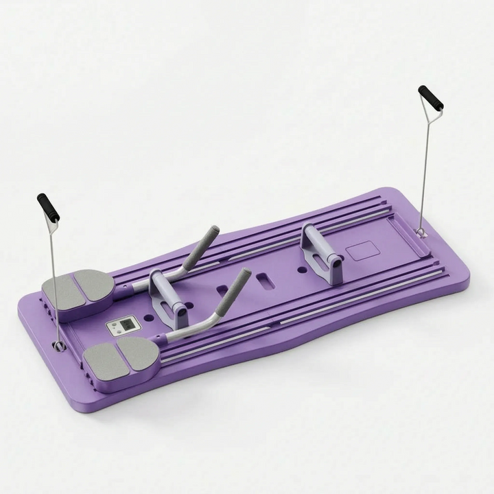Full body pilates board for home strength training, a convenient and efficient fitness equipment.