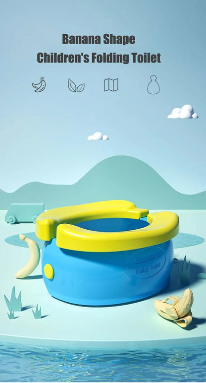 Lightweight unisex portable toilet seat for babies, a must-have baby accessory for families