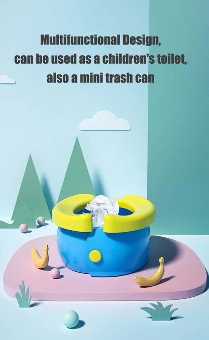 Durable folding travel potty seat, suitable for toddler travel and various potty training needs