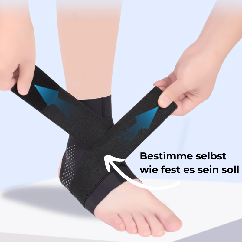 Unisex football ankle stabilizer support brace for injury prevention and athletic support.