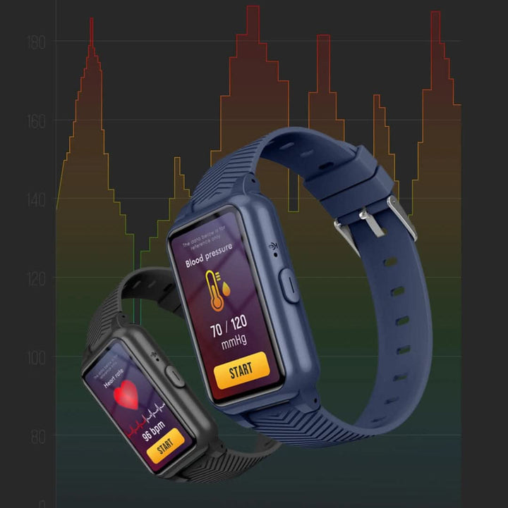 Senior independence: GPS smartwatch with fall detection, SOS, heart rate monitor. Stay safe.