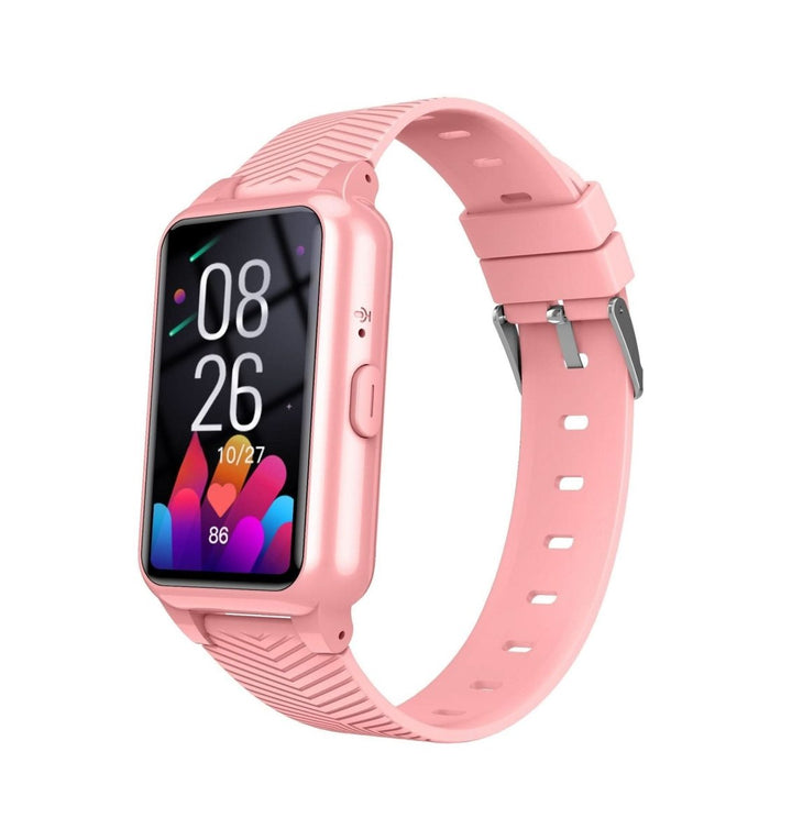 Senior health monitor smartwatch: GPS tracking, fall detection, heart rate, & SOS emergency.