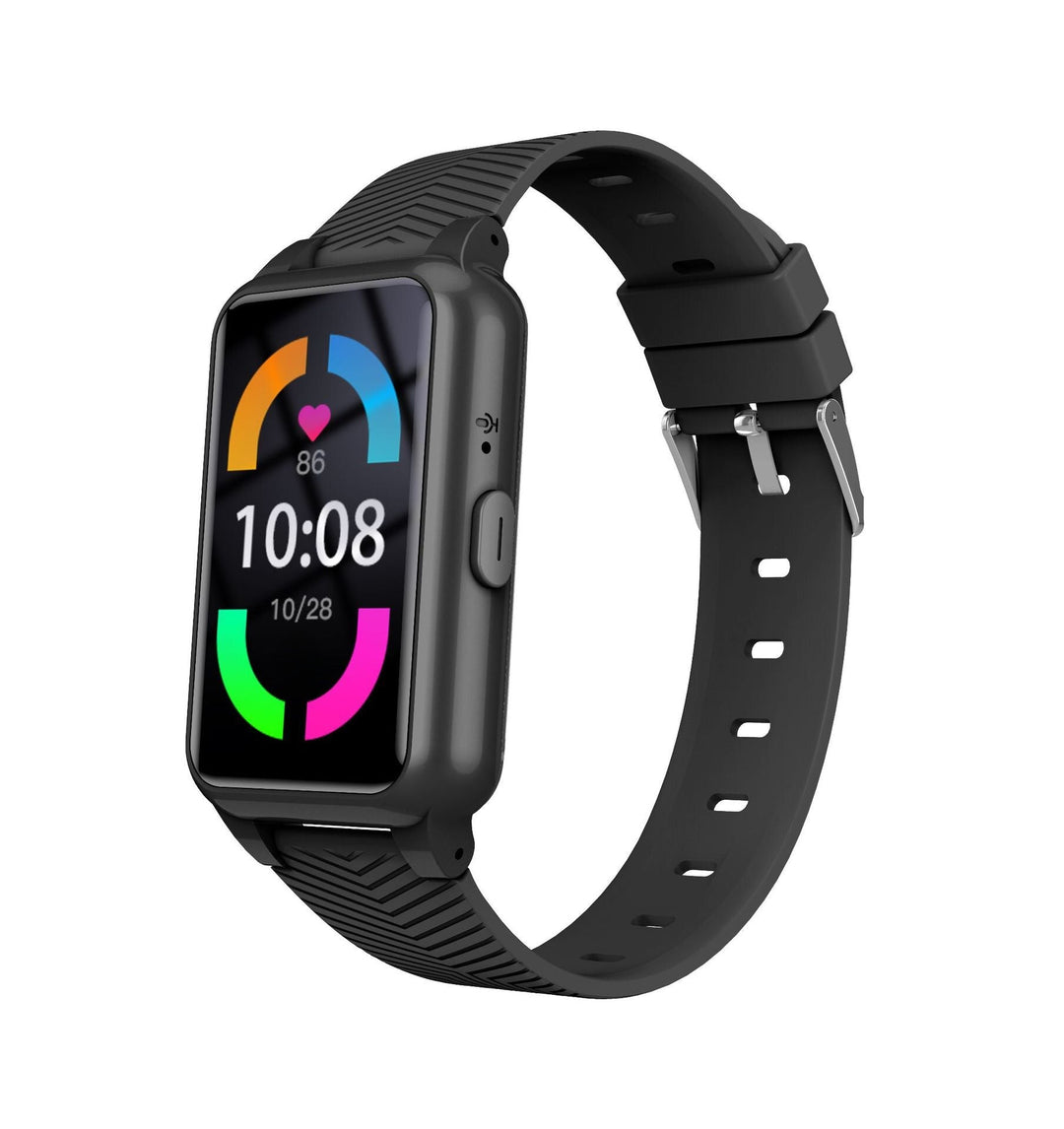 Stylish unisex GPS smartwatch for seniors. Fall detection, SOS, & real-time location tracking.