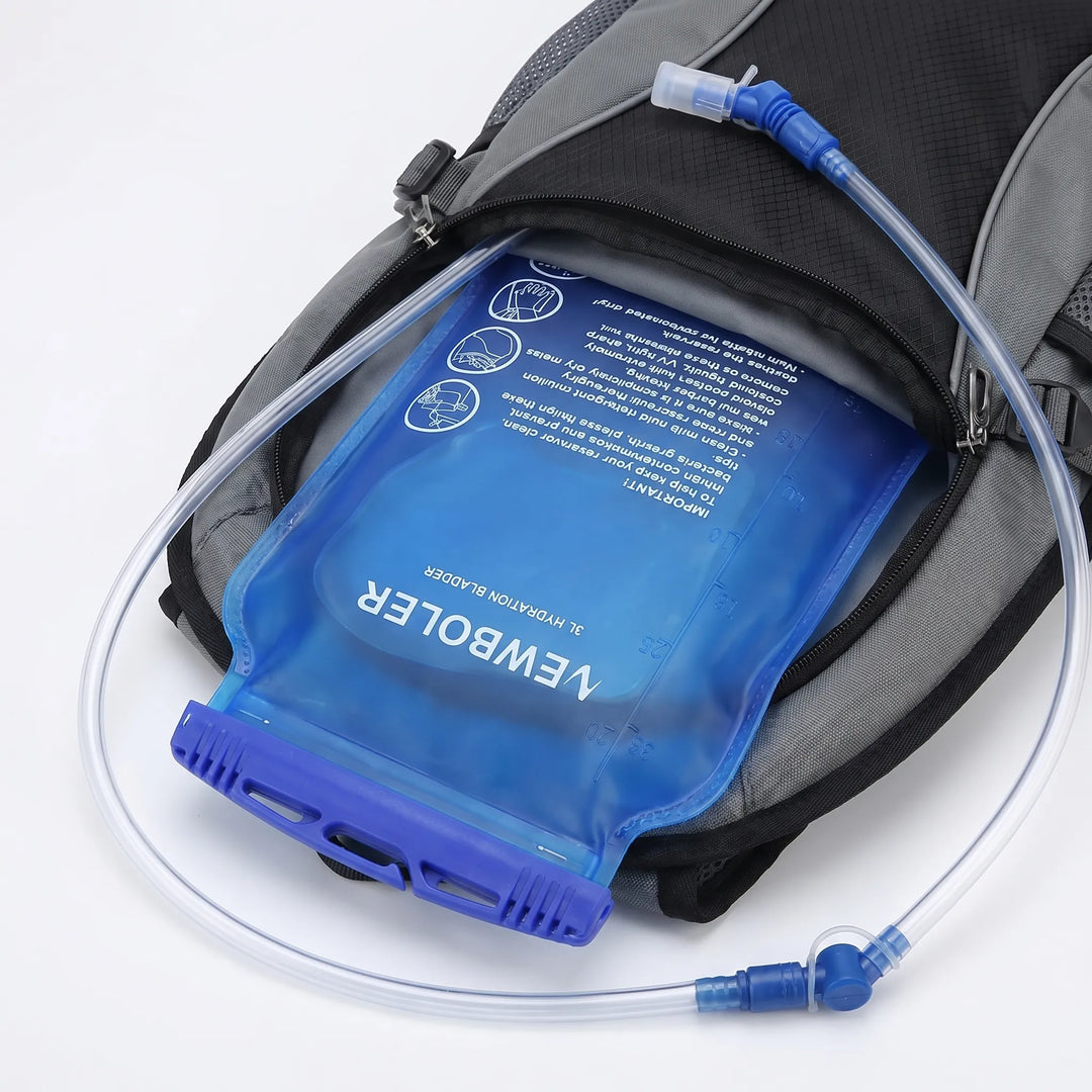 BPA-free hydration bladder. Durable water reservoir designed for active lifestyles in backpacks & vests.
