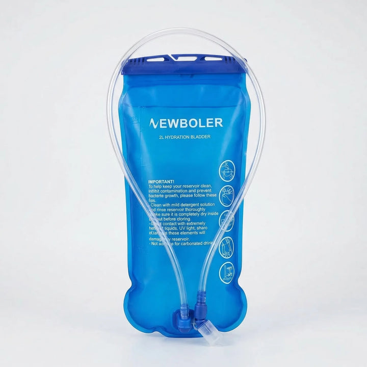 Sport water bladder for hydration packs. Ideal for running, cycling, and long-distance active outdoor use.