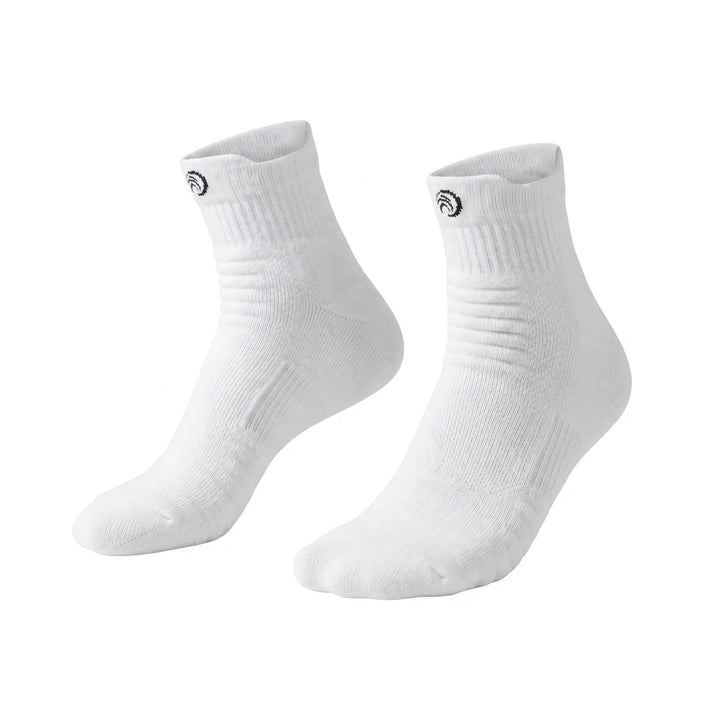 Moisture-wicking unisex compression sports tube socks, high elastic for optimal support & comfort.