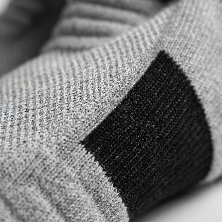 High elastic unisex cycling tube socks, compression fit for muscle support & recovery.