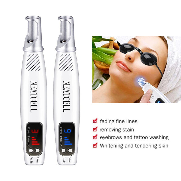Achieve clear skin with this powerful home laser removal pen for pigmentation.