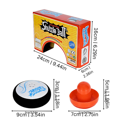 Kids' active play air hockey hover puck set, an indoor sports game gift for children.