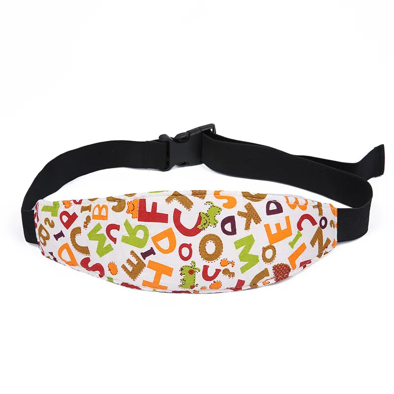Travel essential car seat accessory: adjustable head support for infants, ensuring cozy comfort.
