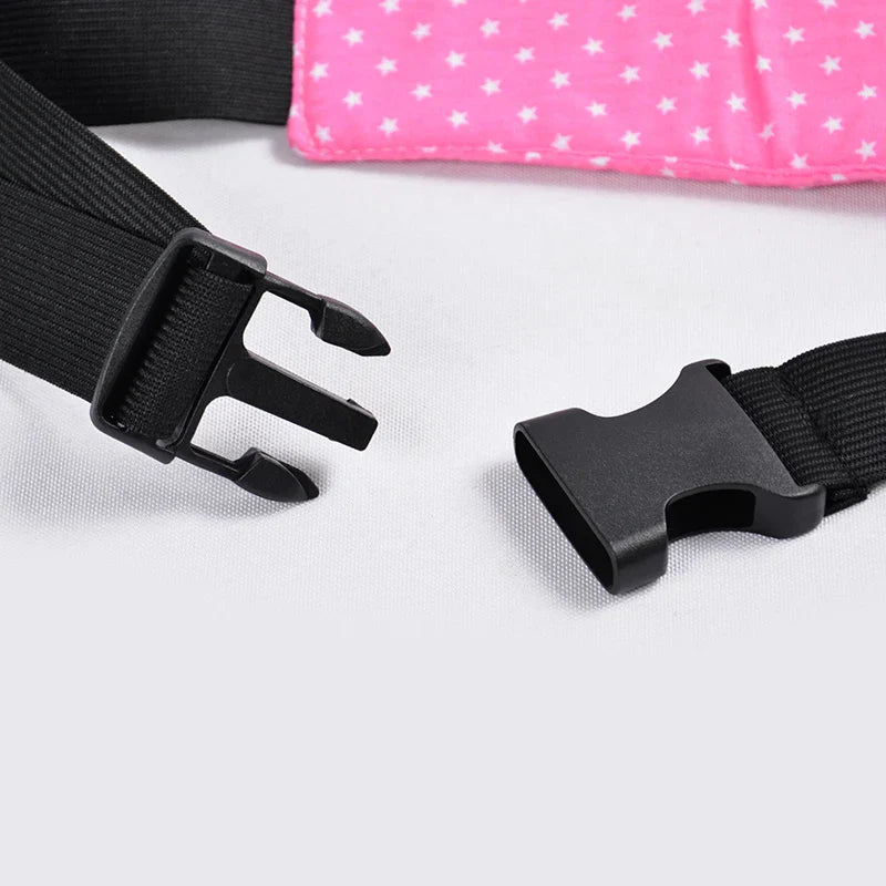 Road trip essential: Unisex baby head support & adjustable belt for comfortable toddler travel in car seats.
