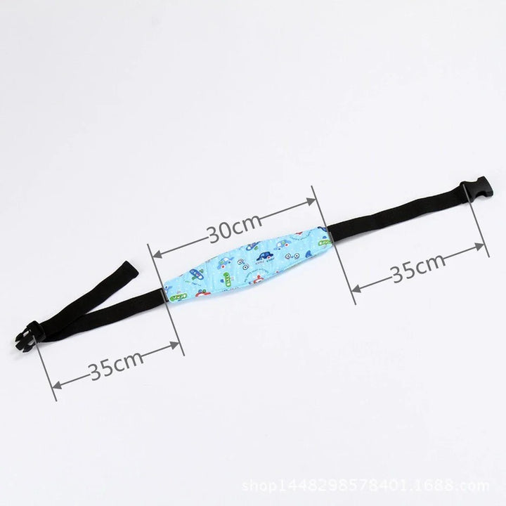 Premium infant car seat accessory: adjustable head & neck support for baby gear safety and cozy comfort.