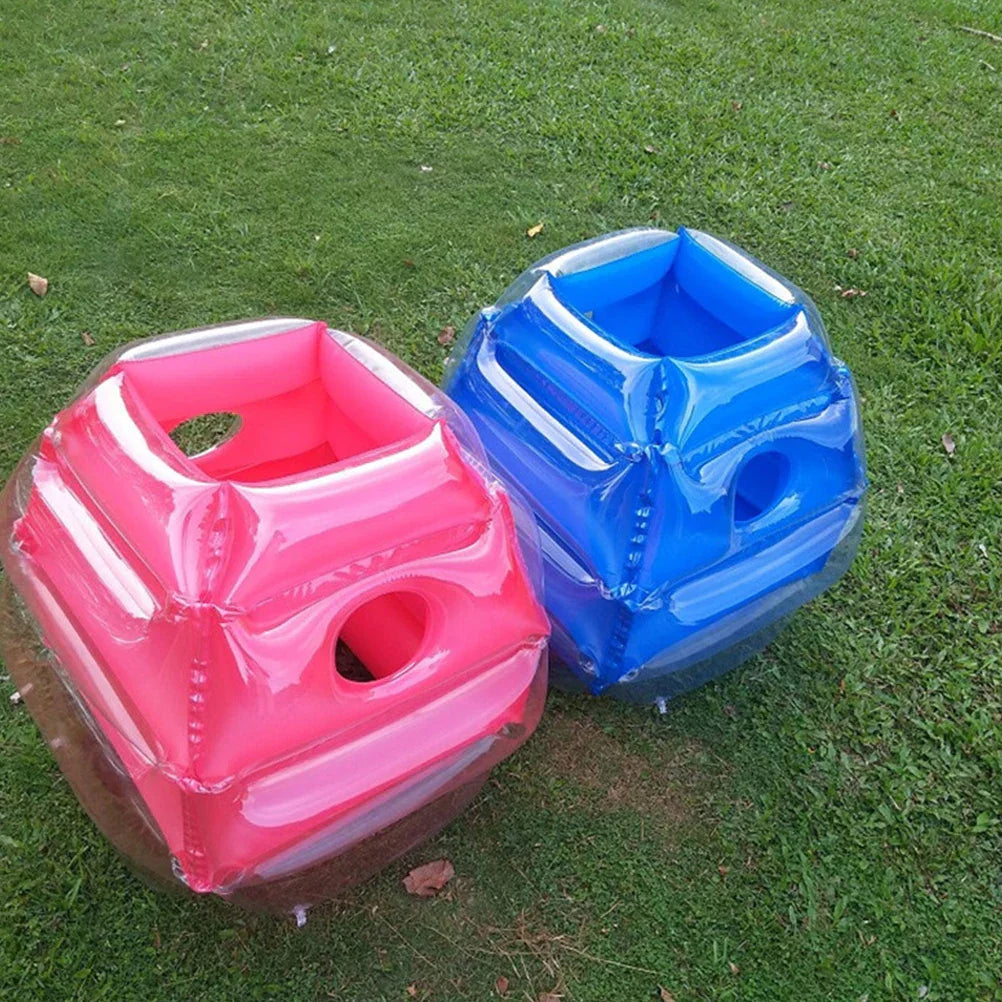 Kids bumper ball set, 2-pack for engaging outdoor play, promotes active fun in garden