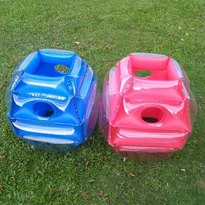Two-pack unisex bumper balls, inflatable PVC toy for outdoor fun & kids' activities