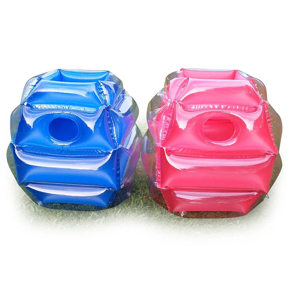 Unisex 2-pack bumper balls, inflatable outdoor toy for kids' energetic play & games