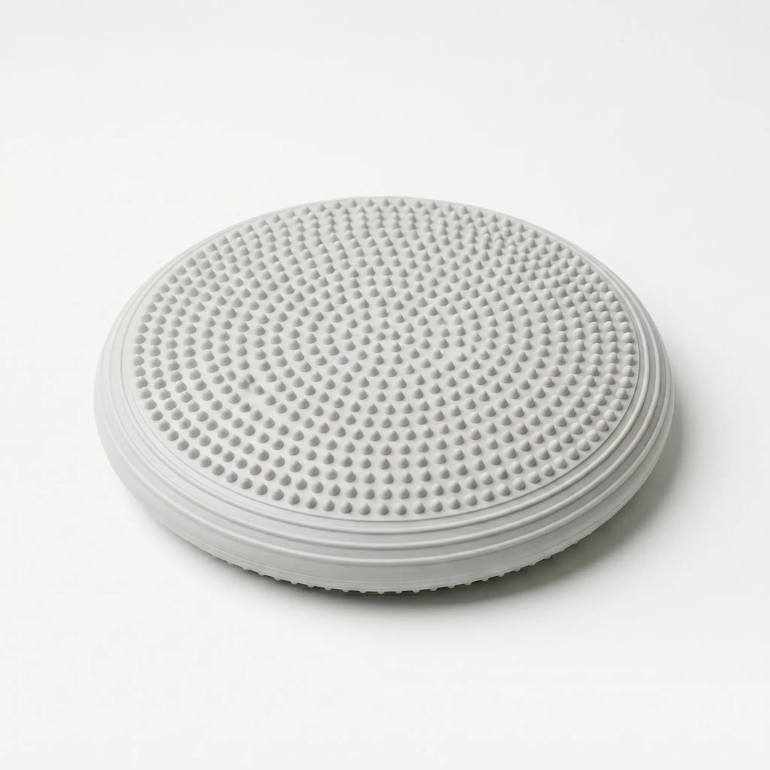 Home gym fitness equipment: unisex inflatable balance cushion, perfect for stability exercises.