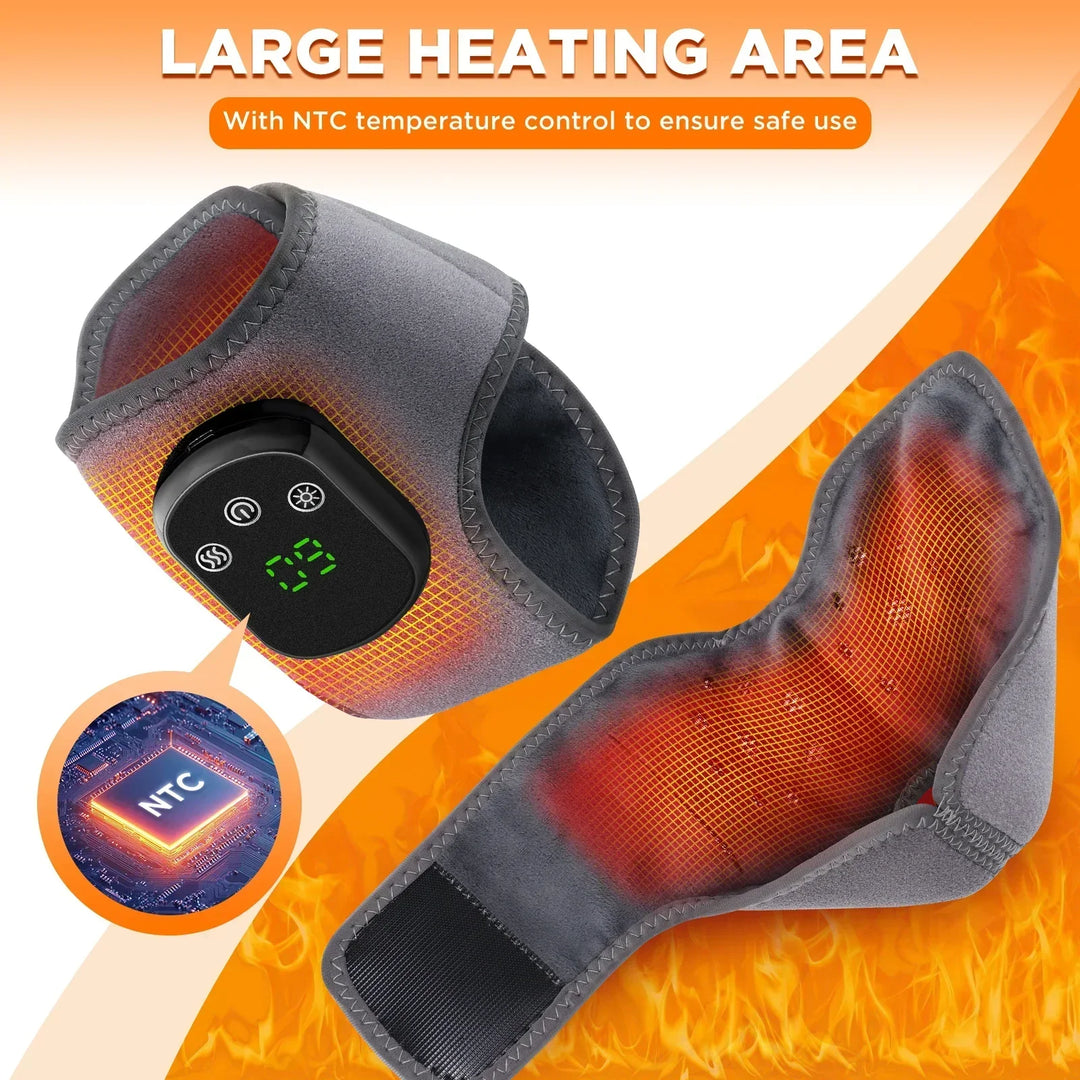Comfortable wrist and ankle infrared massager for daily pain relief.