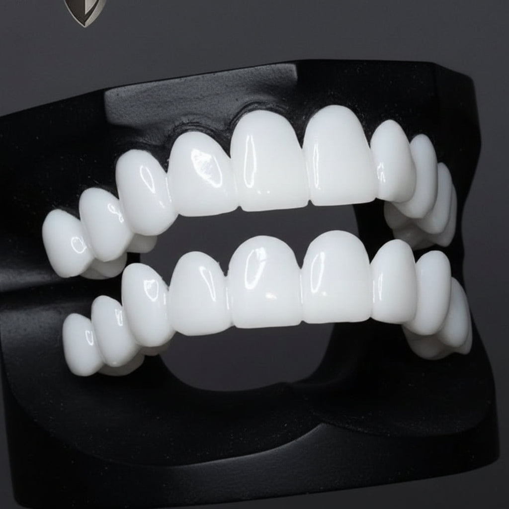 Unisex dental beauty enhancer cosmetic teeth covers for an instant, confident, perfect smile.