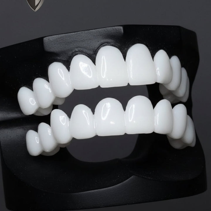 Unisex dental beauty enhancer cosmetic teeth covers for an instant, confident, perfect smile.
