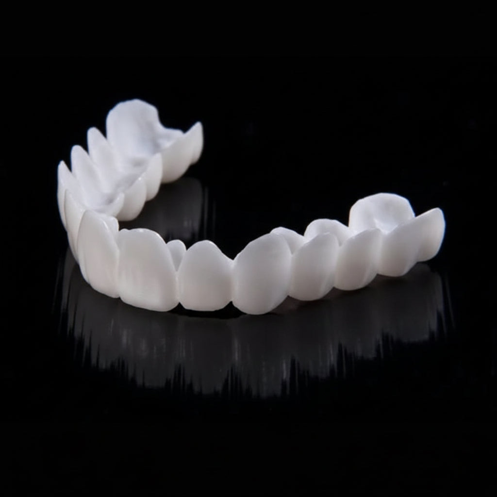 Achieve an instant, confident smile with these cosmetic tooth covers for whiter, brighter teeth.