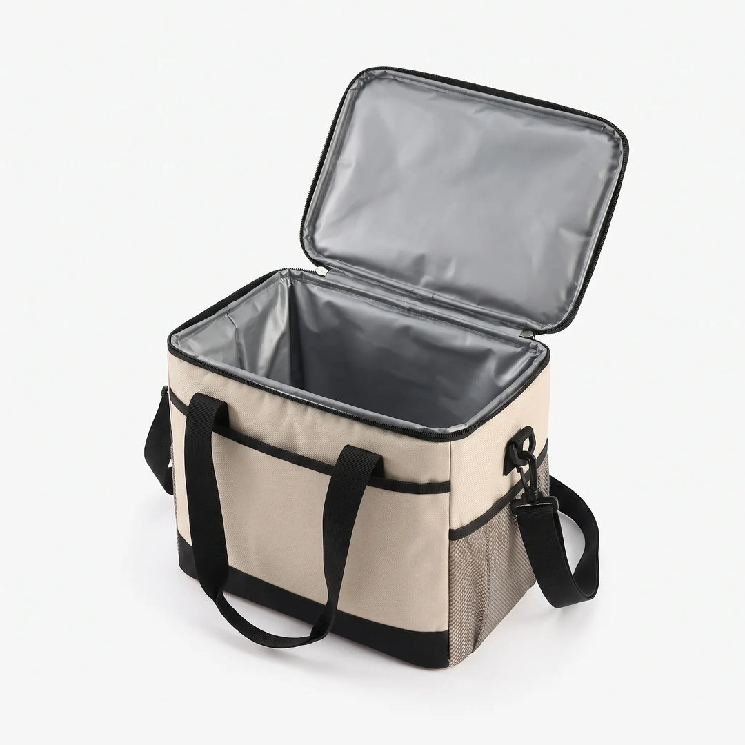 Stylish unisex picnic bag, perfect for family outings and keeping drinks cool.