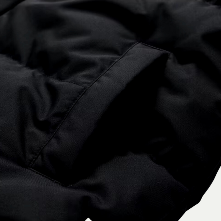High-performance unisex insulated puffer parka, perfect for cold weather activities & ultimate warmth.