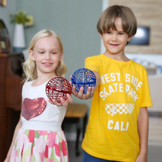 Unisex interactive flying orb mini drone toy for indoor and outdoor play, a perfect gift for kids