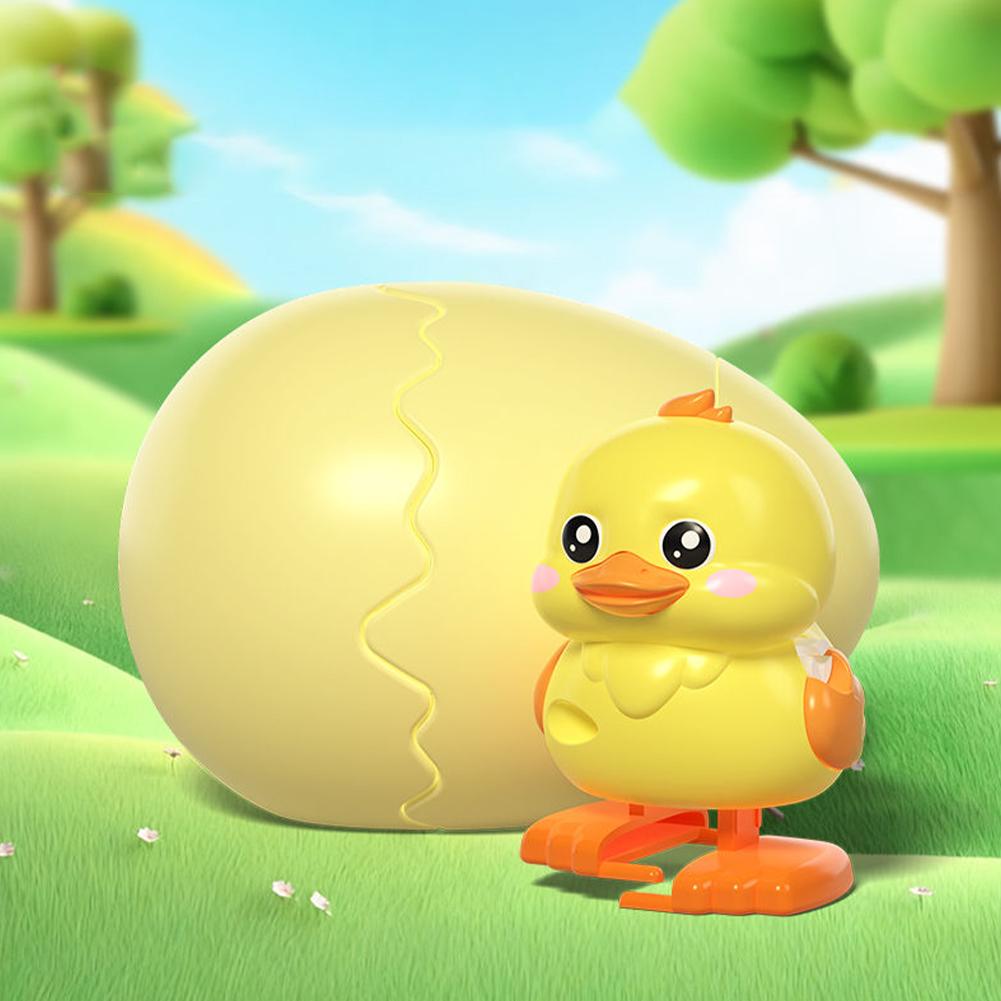 Interactive animal egg fidget toy, a unique wind-up collectible