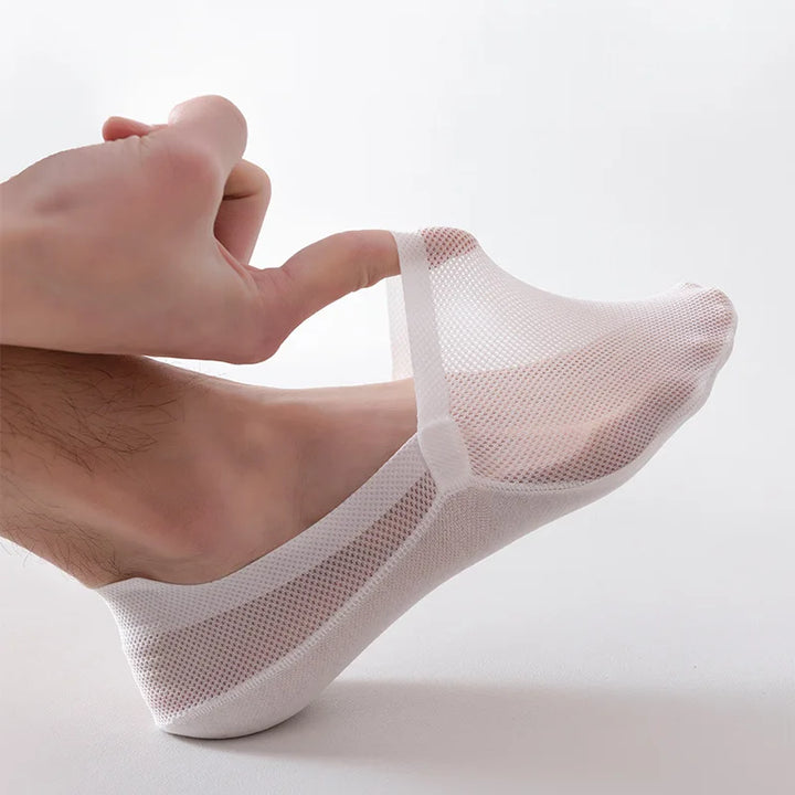 Unisex invisible no-show anti-slip socks in a multipack for men & women. Perfect low-cut comfort for sneakers & loafers.
