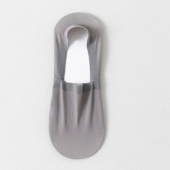 Men's & women's invisible no-show socks with anti-slip heel. Breathable low-cut design for ultimate comfort & discretion.