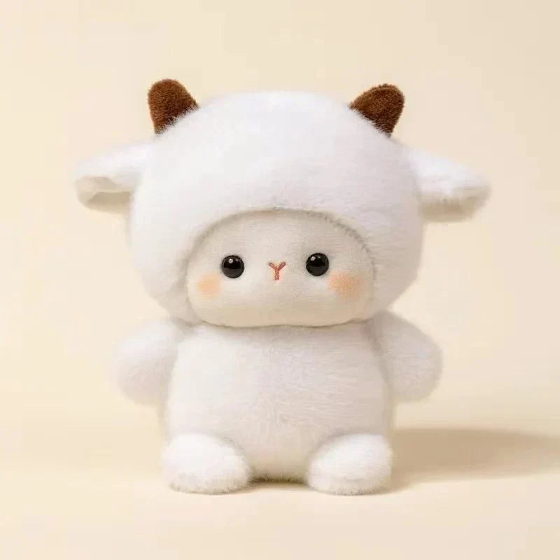 Soft animal plush, a comforting stuffed toy for home.