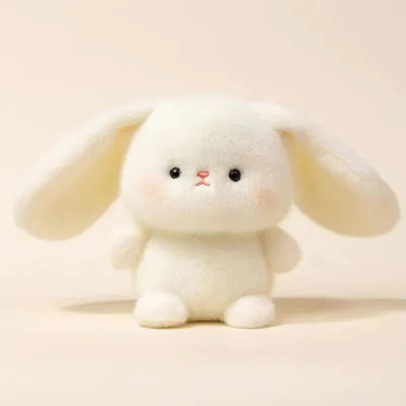 Kawaii stuffed animal, perfect for charming bedroom decor.