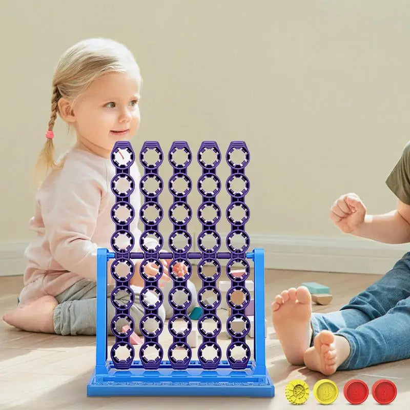 Colorful spinning strategy board game, ideal for kids, adults, educational play