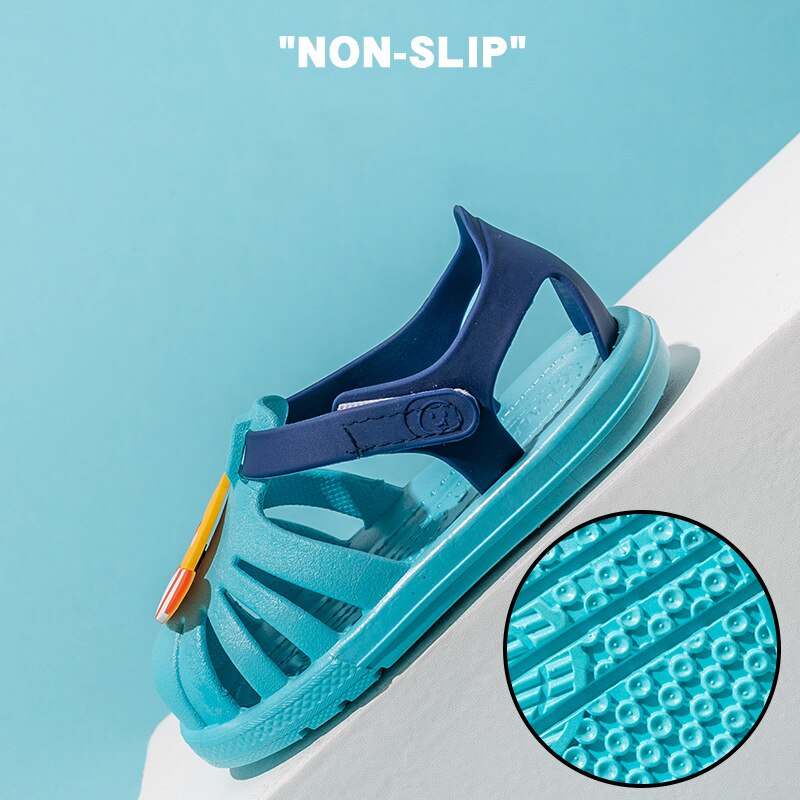 Toddler shoes, non-slip sole, designed for summer outdoor activities, comfortable children's footwear