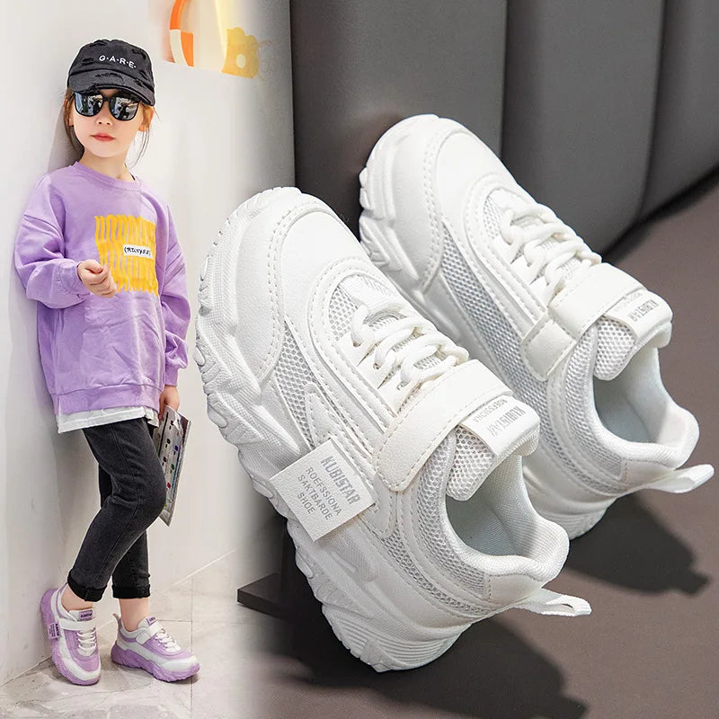 Children's lightweight breathable sneakers for summer, with a focus on ease of wear and comfort