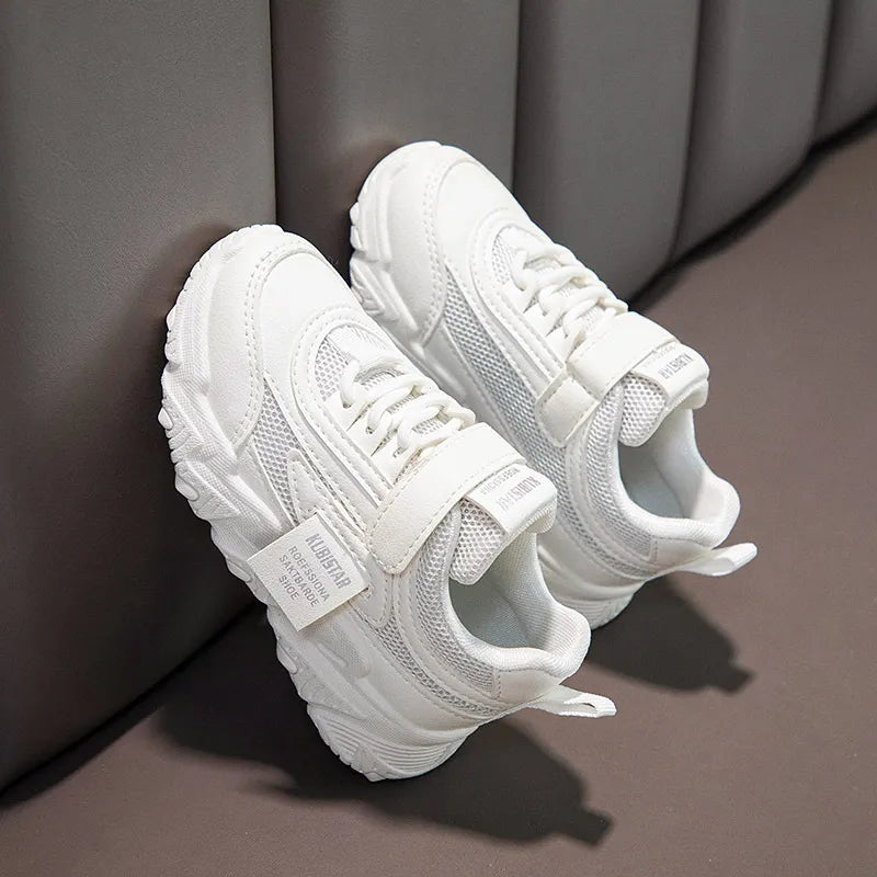 Stylish and functional kids' summer shoes, ensuring breathability and anti-slip safety for young runners