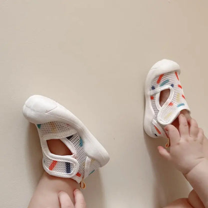 Kids summer sandals featuring a flexible anti-slip sole, great for everyday wear and walking.