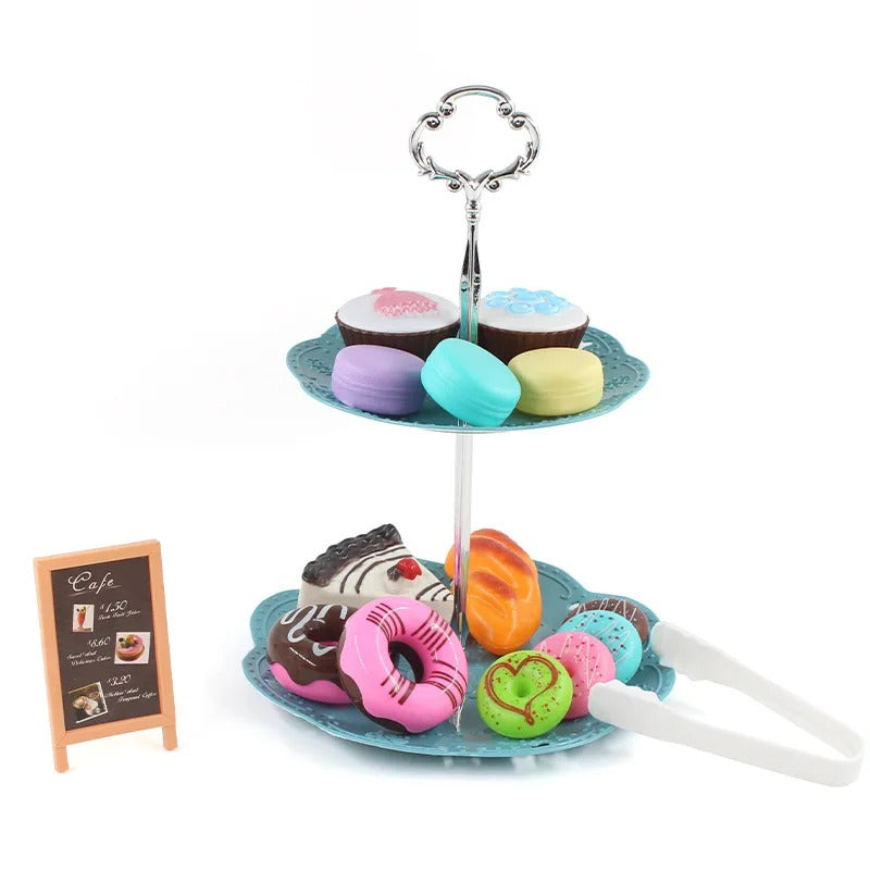 Educational pretend play cafe and bakery toy for kids, encouraging imaginative role-play