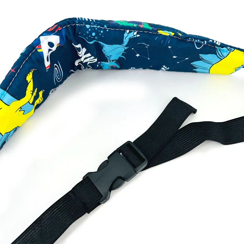 Unisex car accessory for children: head and neck support pillow, ensuring toddler comfort.